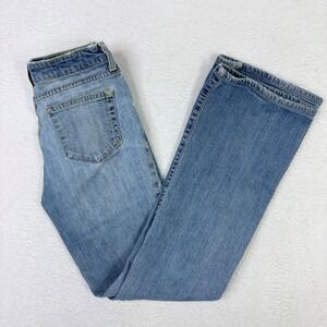 FRX Womens Bootcut Jeans Light Wash Low Rise Blue Made in USA Size 29 Y2K VTG